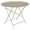 Table De Jardin 4 Personnes FERMOB Bistro Ø 96 Cm - Muscade -Fermob Soldes Magasin 023514 table jardin fermob bistro 96 cm muscade