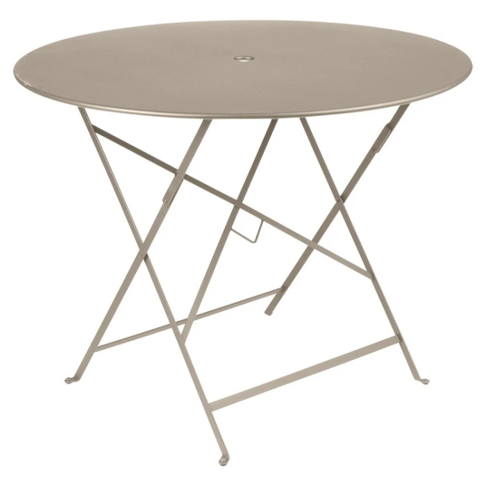 Table De Jardin 4 Personnes FERMOB Bistro Ø 96 Cm - Muscade 3 Table De Jardin 4 Personnes FERMOB Bistro Ø 96 Cm - Muscade