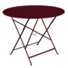 Table De Jardin 4 Personnes FERMOB Bistro Ø 96 Cm - Cerise Noire -Fermob Soldes Magasin 0235b9 table jardin fermob bistro 96cm cerise noire