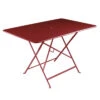 Table De Jardin 6 Personnes FERMOB Bistro 117 X 77 Cm - Ocre Rouge -Fermob Soldes Magasin 024020 table jardin fermob bistro 117 77 cm ocre rouge