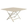 Table De Jardin 8 Personnes FERMOB Cargo 128 X 128 Cm - Muscade -Fermob Soldes Magasin 024114 table jardin fermob cargo 128 128 cm muscade