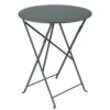 Table De Jardin 2 Personnes FERMOB Bistro Ø 60 Cm - Gris Orage 1 Table De Jardin 2 Personnes FERMOB Bistro Ø 60 Cm - Gris Orage -Fermob Soldes Magasin 024526 table jardin fermob bistro 60 gris orage