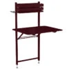 Table De Balcon Pliante FERMOB Bistro - Cerise Noire -Fermob Soldes Magasin 0270b9 table balcon pliante fermob bistro cerise noire