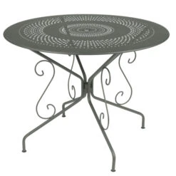 Table De Jardin 4 Personnes FERMOB Montmartre Ø 96 Cm - Romarin