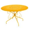 Table De Jardin 8 Personnes FERMOB Montmartre Ø 117 Cm - Miel -Fermob Soldes Magasin 063173 table jardin fermob montmartre 117 cm miel