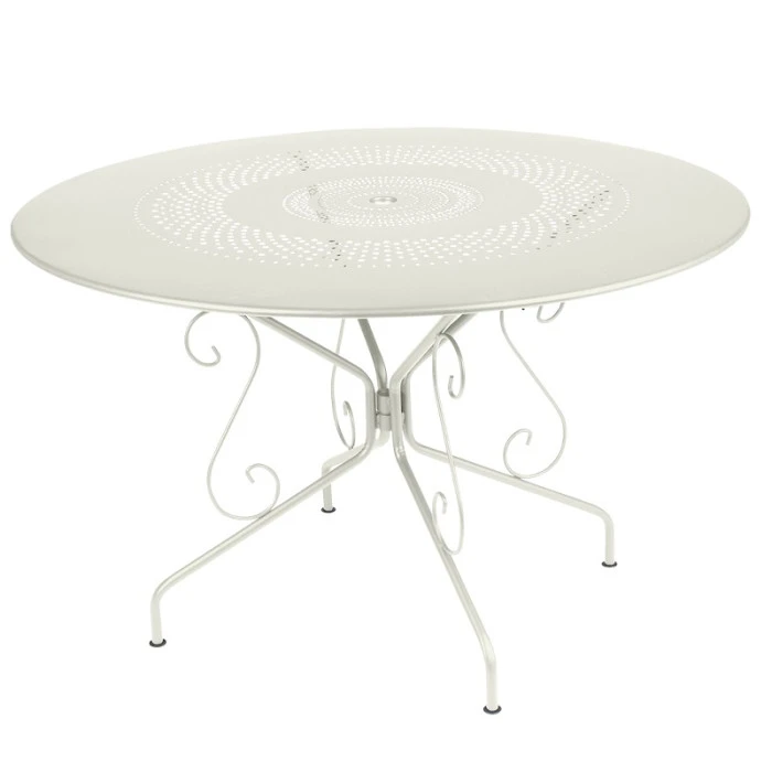 Table De Jardin 8 Personnes FERMOB Montmartre Ø 117 Cm - Gris Argile 3 Table De Jardin 8 Personnes FERMOB Montmartre Ø 117 Cm - Gris Argile