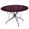 Table De Jardin 8 Personnes FERMOB Montmartre Ø 117 Cm - Cerise Noire -Fermob Soldes Magasin 0631b9 table jardin fermob montmartre 117cm cerise noire