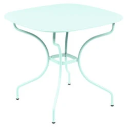 Table De Jardin 4 Personnes FERMOB Opéra + 82 X 82 Cm - Menthe Glaciale