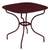 Table De Jardin 4 Personnes FERMOB Opéra + 82 X 82 Cm - Cerise Noire -Fermob Soldes Magasin 0946b9 table jardin fermob opera 82 82cm cerise noire