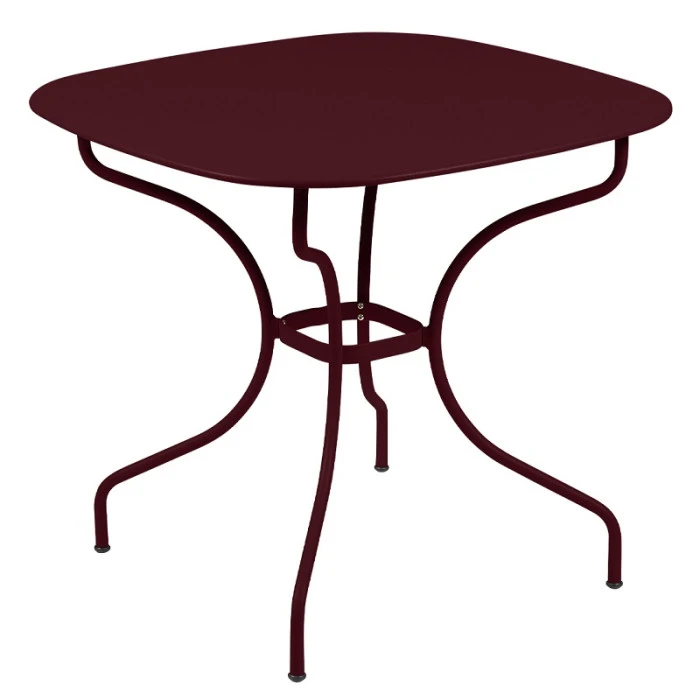 Table De Jardin 4 Personnes FERMOB Opéra + 82 X 82 Cm - Cerise Noire 3 Table De Jardin 4 Personnes FERMOB Opéra + 82 X 82 Cm - Cerise Noire