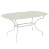 Table De Jardin Ovale 6 Personnes FERMOB Opéra + 160 X 90 Cm - Gris Argile -Fermob Soldes Magasin 0947a5 table jardin ovale fermob opera 160 90 cm gris argile