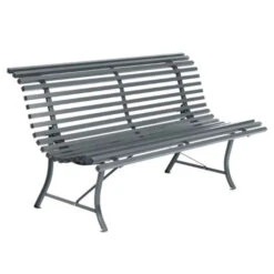 Banc De Jardin FERMOB Louisiane - Gris Orage