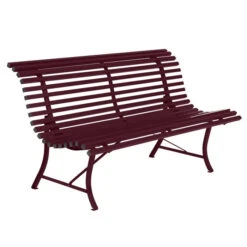 Banc De Jardin FERMOB Louisiane - Cerise Noire