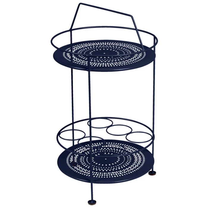 Bar Portatif FERMOB Montmartre - Bleu Abysse 3 Bar Portatif FERMOB Montmartre - Bleu Abysse