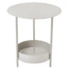 Guéridon De Jardin FERMOB Salsa - Gris Argile 2 Guéridon De Jardin FERMOB Salsa - Gris Argile -Fermob Soldes Magasin 3270a5 table basse gueridon fermob salsa gris argile