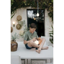 Lampe De Jardin FERMOB Aplô H 24 Cm - Cactus -Fermob Soldes Magasin 341082 lampe jardin fermob aplo h24 cactus suspendu mural