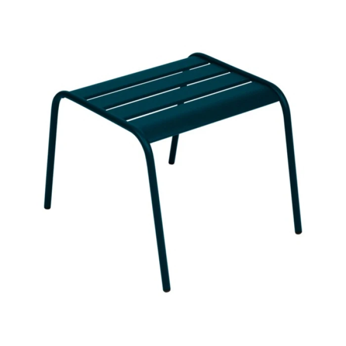 Table Basse / Repose-pieds FERMOB Monceau - Bleu Acapulco 3 Table Basse / Repose-pieds FERMOB Monceau - Bleu Acapulco