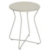 Tabouret De Jardin FERMOB Cocotte - Gris Argile -Fermob Soldes Magasin 4702a5 tabouret jardin fermob cocotte gris argile