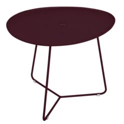 Table Basse FERMOB Cocotte - Cerise Noire