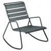 Rocking Chair FERMOB Monceau - Gris Orage -Fermob Soldes Magasin 480626 rocking chair fermob monceau gris orage