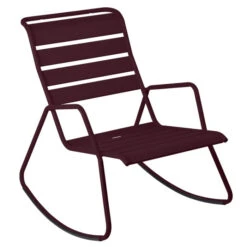Rocking Chair FERMOB Monceau - Cerise Noire