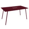 Table De Jardin 6 Personnes FERMOB Monceau 146 X 80 Cm - Cerise Noire -Fermob Soldes Magasin 4831b9 table jardin fermob monceau 146 80 cm cerise noire