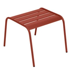 Table Basse / Repose-pieds FERMOB Monceau - Ocre Rouge