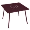 Table Basse De Jardin FERMOB Monceau 57 X 57 Cm - Cerise Noire -Fermob Soldes Magasin 4841b9 table jardin fermob monceau 57 57cm cerise noire