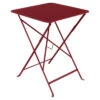 Table De Jardin Pliante 2 Personnes FERMOB Bistro 57 X 57 Cm - Piment -Fermob Soldes Magasin 604243 table jardin pliante fermob bistro 57 57 cm piment