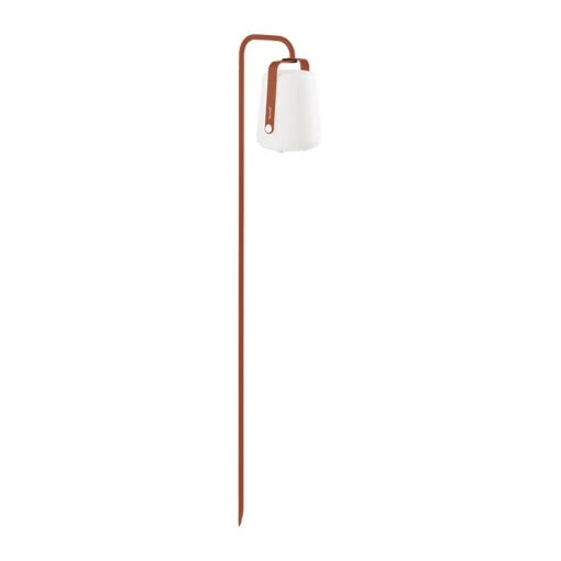 Pied à Planter Pour Lampe Nomade FERMOB Balad - Ocre Rouge -Fermob Soldes Magasin balad pied a planter ocre rouge