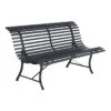 Banc De Jardin FERMOB Louisiane - Carbone -Fermob Soldes Magasin banc jardin louisiane fermob carbone 1