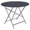 Table De Jardin 4 Personnes FERMOB Bistro Ø 96 Cm - Carbone