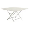 Table De Jardin 8 Personnes FERMOB Cargo 128 X 128 Cm - Gris Argile -Fermob Soldes Magasin cargo table 128x128 gris argile 1