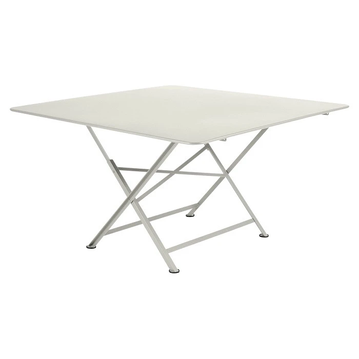 Table De Jardin 8 Personnes FERMOB Cargo 128 X 128 Cm - Gris Argile 3 Table De Jardin 8 Personnes FERMOB Cargo 128 X 128 Cm - Gris Argile
