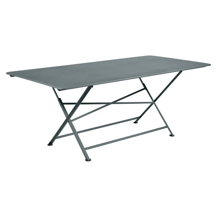 Table De Jardin 10 Personnes FERMOB Cargo 190 X 90 Cm - Gris Orage 3 Table De Jardin 10 Personnes FERMOB Cargo 190 X 90 Cm - Gris Orage