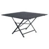 Table De Jardin 8 Personnes FERMOB Cargo 128 X 128 Cm - Carbone -Fermob Soldes Magasin cargo table carbone 1