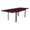 Table De Jardin 8 à 10 Personnes Avec Rallonge FERMOB Costa 160 / 240 X 90 Cm - Cerise Noire -Fermob Soldes Magasin costa table a rallonges cerise noire