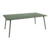 Table De Jardin 8 Personnes FERMOB Monceau 194 X 94 Cm - Cactus -Fermob Soldes Magasin monceau table 194x94 cactus 1