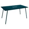 Table De Jardin 6 Personnes FERMOB Monceau 146 X 80 Cm - Bleu Acapulco 1 Table De Jardin 6 Personnes FERMOB Monceau 146 X 80 Cm - Bleu Acapulco -Fermob Soldes Magasin monceau table 146x80 bleu acapulco