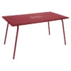 Table De Jardin 6 Personnes FERMOB Monceau 146 X 80 Cm - Piment -Fermob Soldes Magasin monceau table 146x80 piment