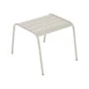 Table Basse / Repose-pieds FERMOB Monceau - Gris Argile -Fermob Soldes Magasin monceau table basse repose pieds gris argile