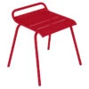 Tabouret De Jardin Empilable FERMOB Monceau - Piment 1 Tabouret De Jardin Empilable FERMOB Monceau - Piment -Fermob Soldes Magasin monceau tabouret piment