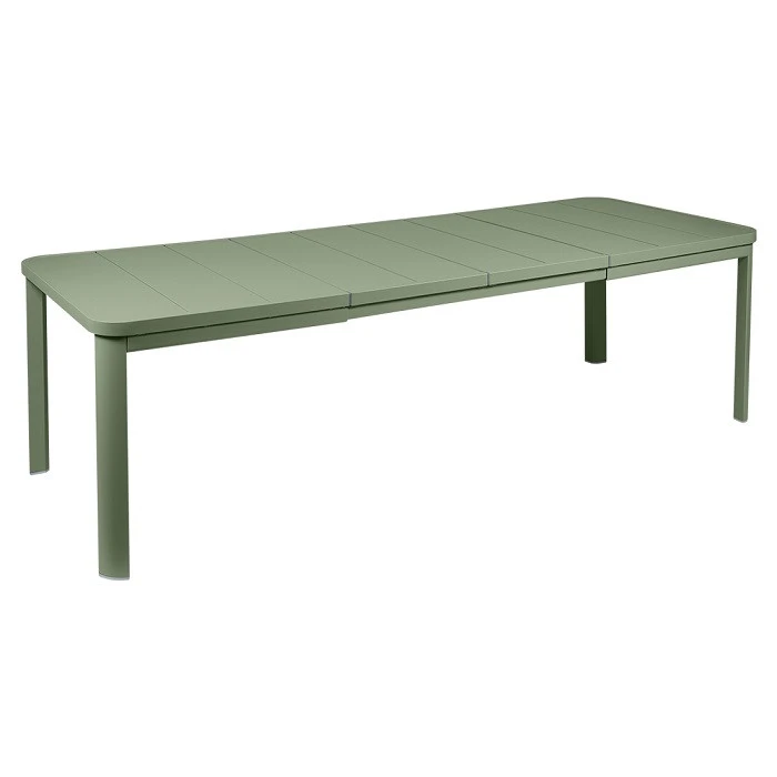 Table De Jardin 10 Personnes Avec 2 Rallonges FERMOB Oléron 155 / 255 X 100 Cm - Cactus 3 Table De Jardin 10 Personnes Avec 2 Rallonges FERMOB Oléron 155 / 255 X 100 Cm - Cactus