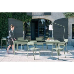 Table De Jardin 10 Personnes Avec 2 Rallonges FERMOB Oléron 155 / 255 X 100 Cm - Carbone -Fermob Soldes Magasin oleron cactus maillane bookgss2020 sebastien erome 1 min 4
