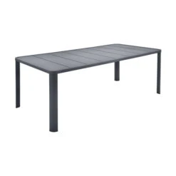 Table De Jardin 10 Personnes FERMOB Oléron 205 X 100 Cm - Carbone