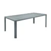 Table De Jardin 10 Personnes FERMOB Oléron 205 X 100 Cm - Gris Orage -Fermob Soldes Magasin oleron table 205x100 gris orage