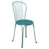 Chaise De Jardin Empilable FERMOB Opéra + - Bleu Acapulco -Fermob Soldes Magasin opera chaise bleu acapulco 1