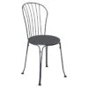Chaise De Jardin Empilable FERMOB Opéra + - Carbone -Fermob Soldes Magasin opera chaise carbone 1