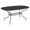 Table De Jardin Ovale 6 Personnes FERMOB Opéra + 160 X 90 Cm - Carbone -Fermob Soldes Magasin opera premium 160x90 carbone 1