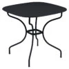 Table De Jardin 4 Personnes FERMOB Opéra + 82 X 82 Cm - Carbone -Fermob Soldes Magasin opera premium carronde carbone 1